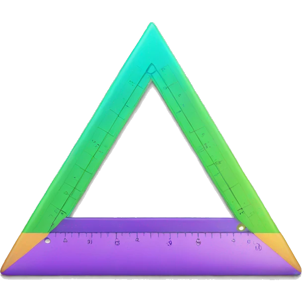 TRIANGLE RULER emoji