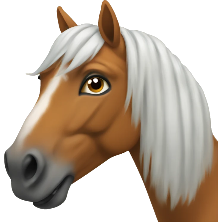 Citrouille cheval emoji