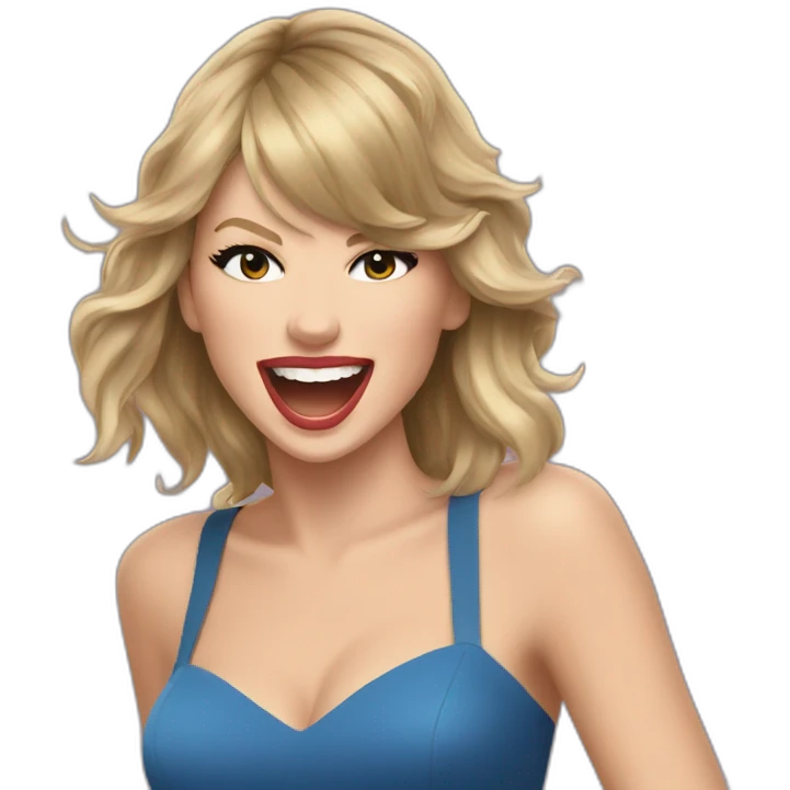 taylor swift laught emoji