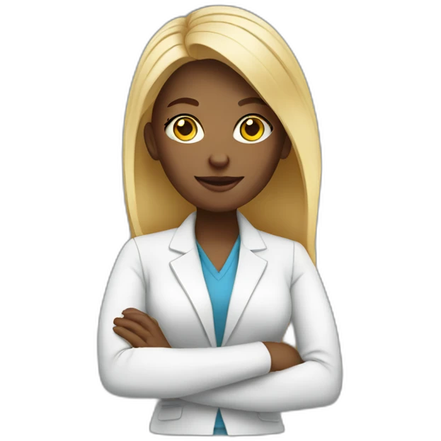 community manager woman white emoji
