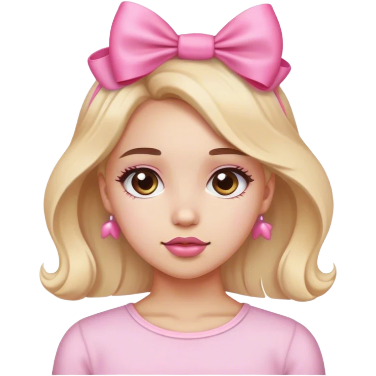 Girly girl emoji