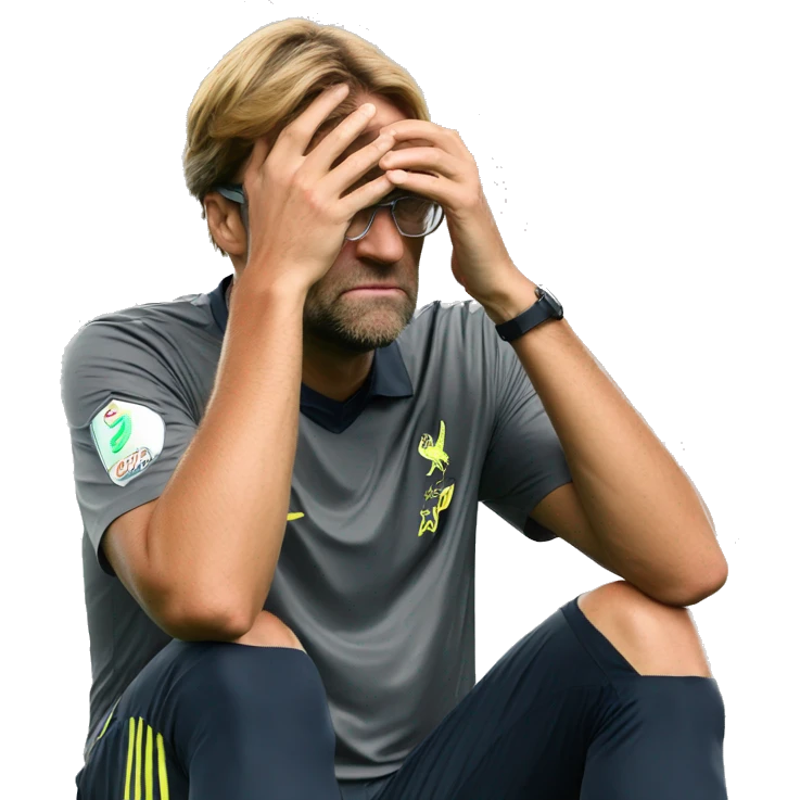 Klopp facepalm emoji