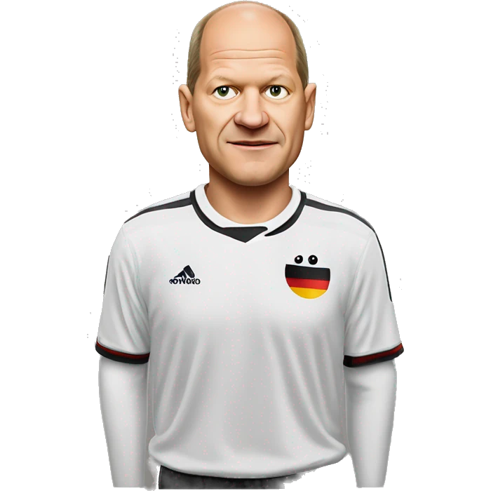 Olaf Scholz German Trikot emoji