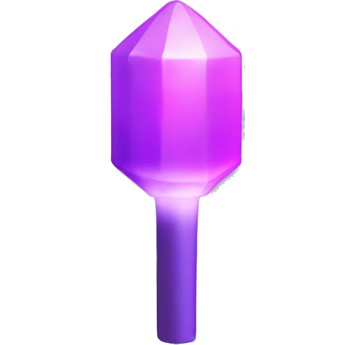 Kpop light stick 🩷💜 emoji