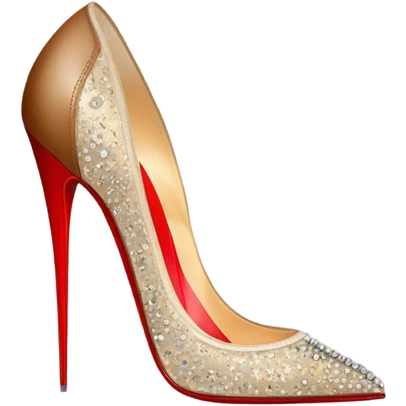 Christian Louboutin heels ￼  emoji