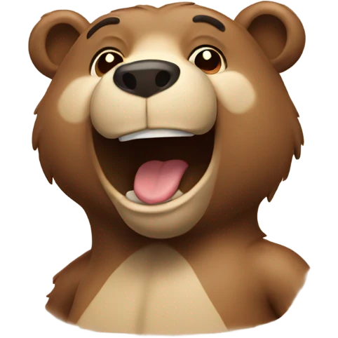 Happy Bear  emoji