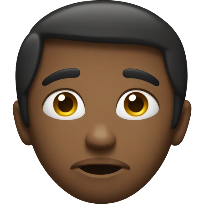 Half happy and half sad emoji emoji