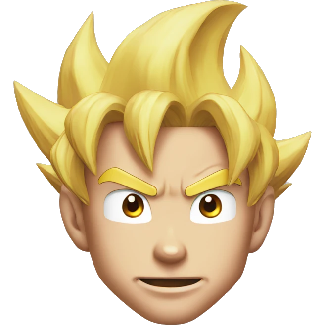 Goku from dragon ball z emoji