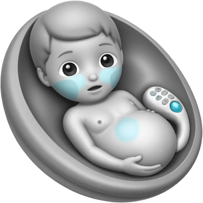 Fetal ultrasound emoji