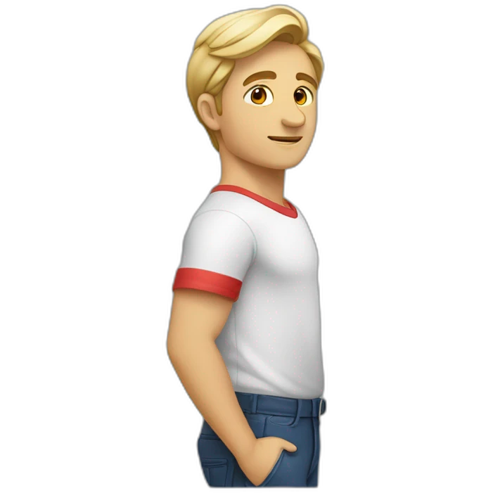 рыба-ёж сине-белая с красными глазами emoji