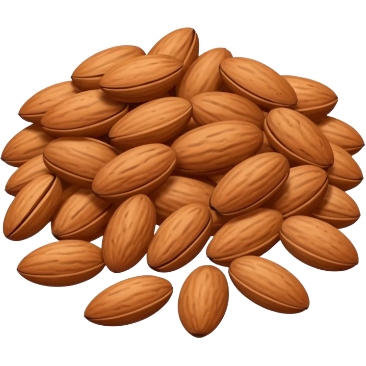 18 - 20 almonds emoji