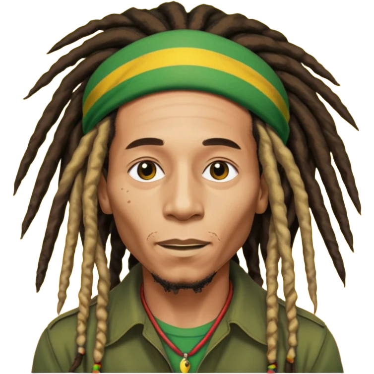 reggae without person emoji