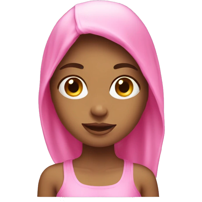 Shower girl pink emoji