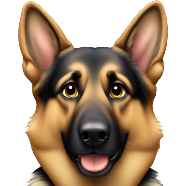 German shepherd  emoji