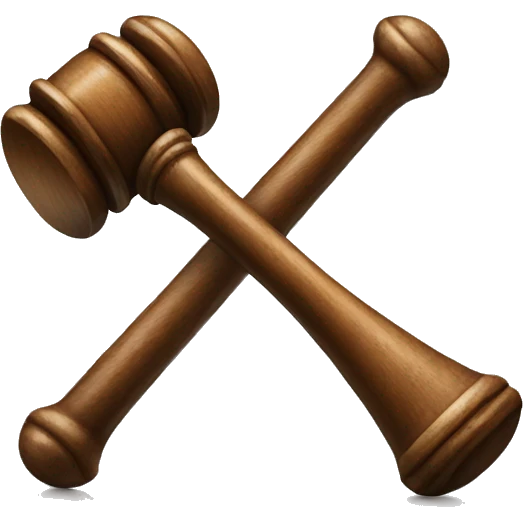gavel hammer emoji