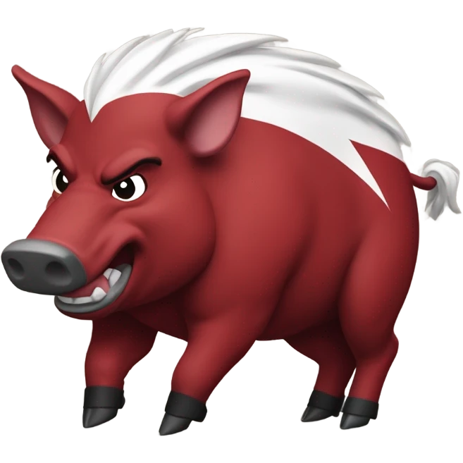 Arkansas razorback emoji