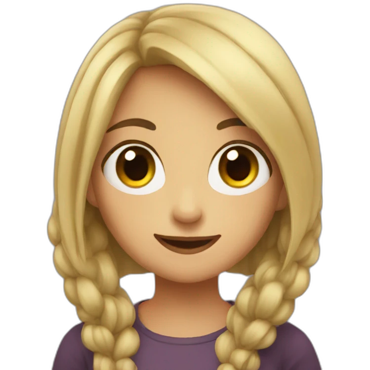 monter girl emoji
