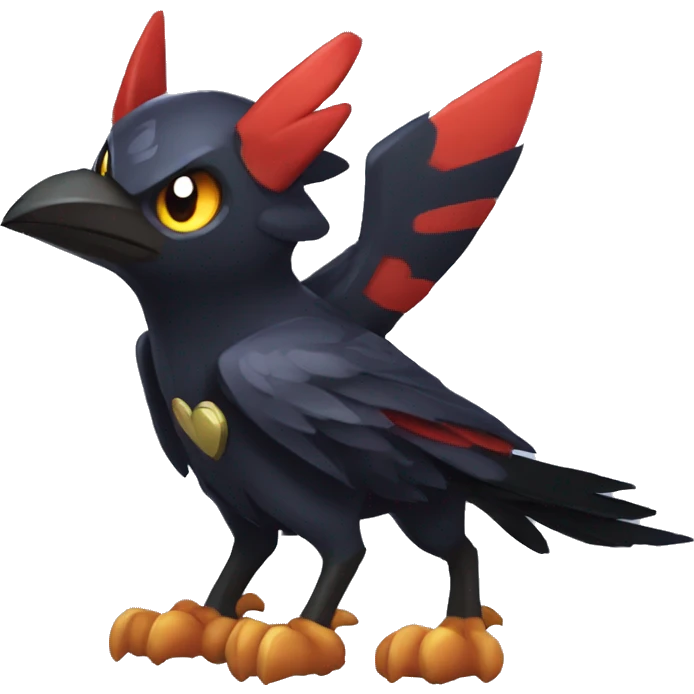 Corviknight Litten Poochyena emoji
