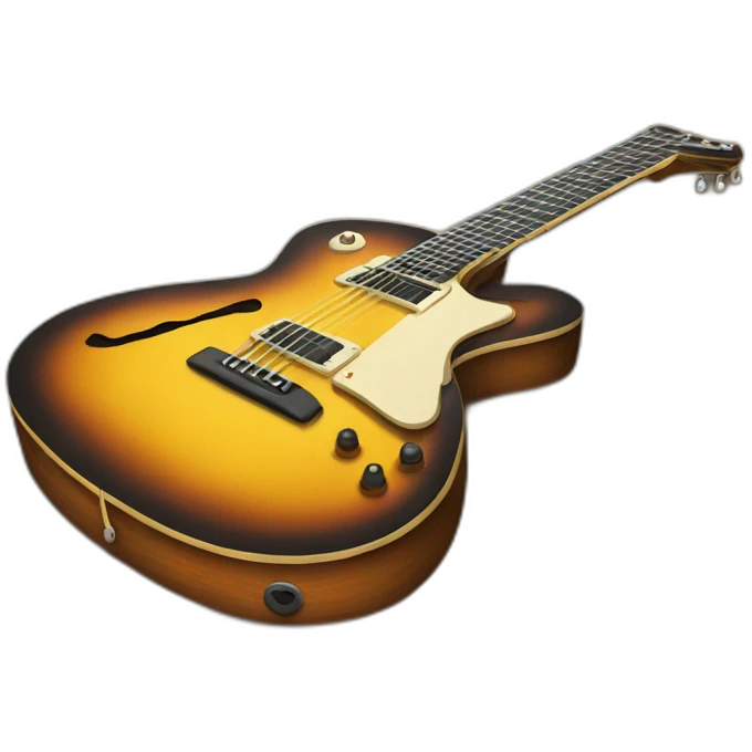 guitarra emoji