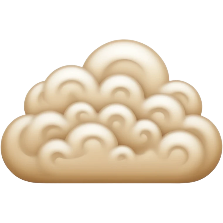 Fog beige being  emoji