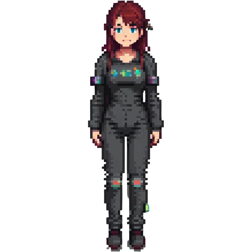 full body female human character emoji