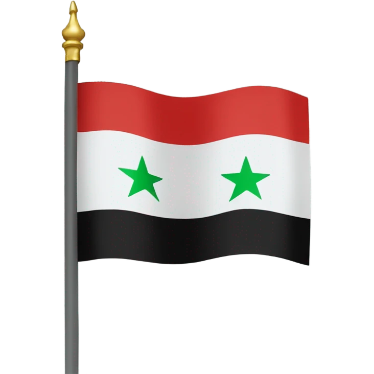 Syria revolution flag emoji