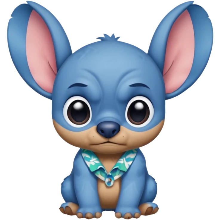 stitch from lilo and stich cranky emoji