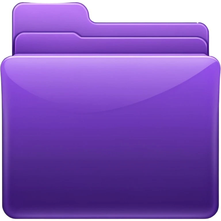 dark purple folder icon set emoji