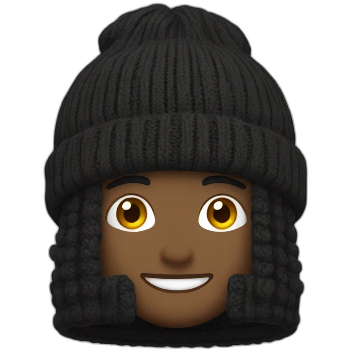 Very good beanie emoji