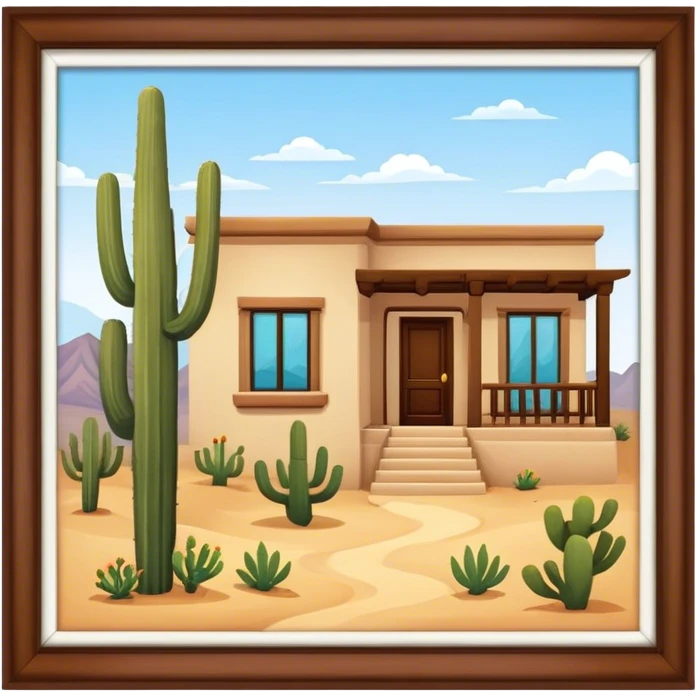 Sonoran desert villa  emoji