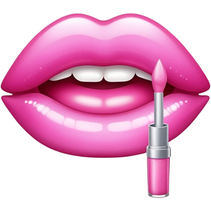 lip gloss emoji