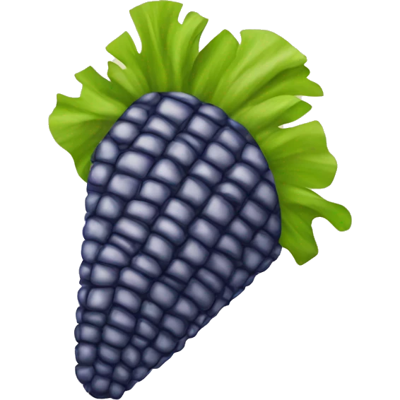a blue corn taco emoji