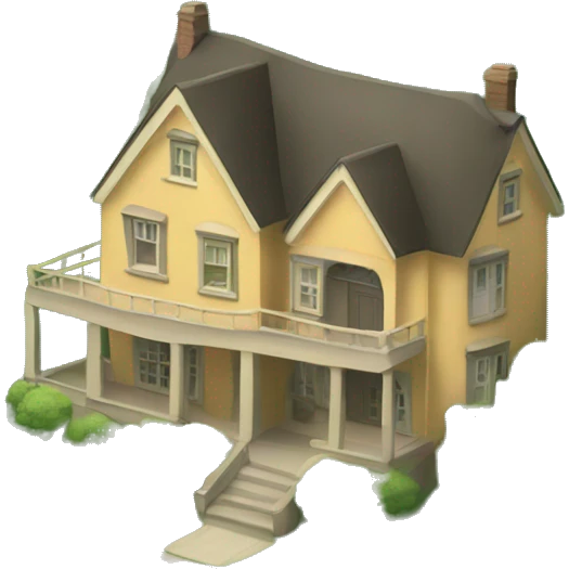 house on hill emoji