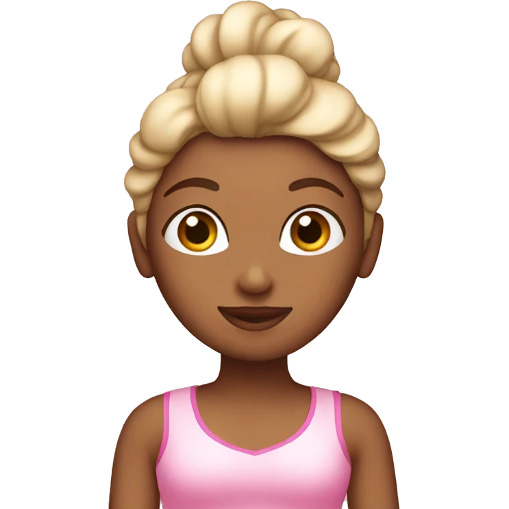 pink pilates princess emoji