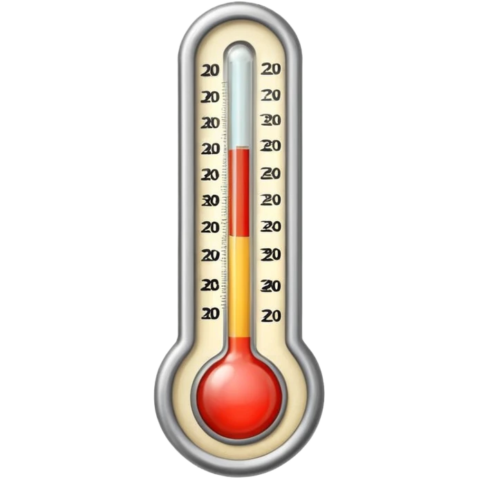 vintage thermometer emoji