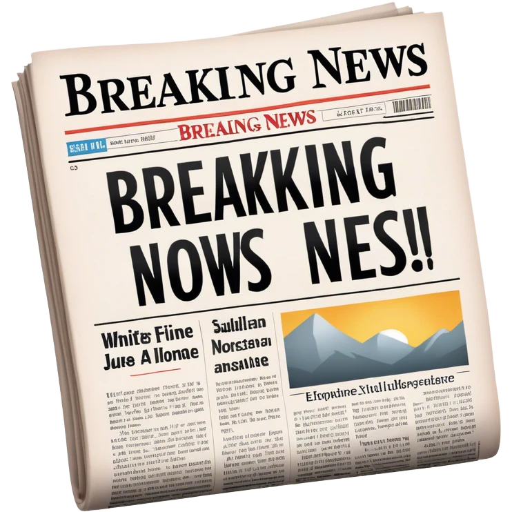Breaking news  emoji