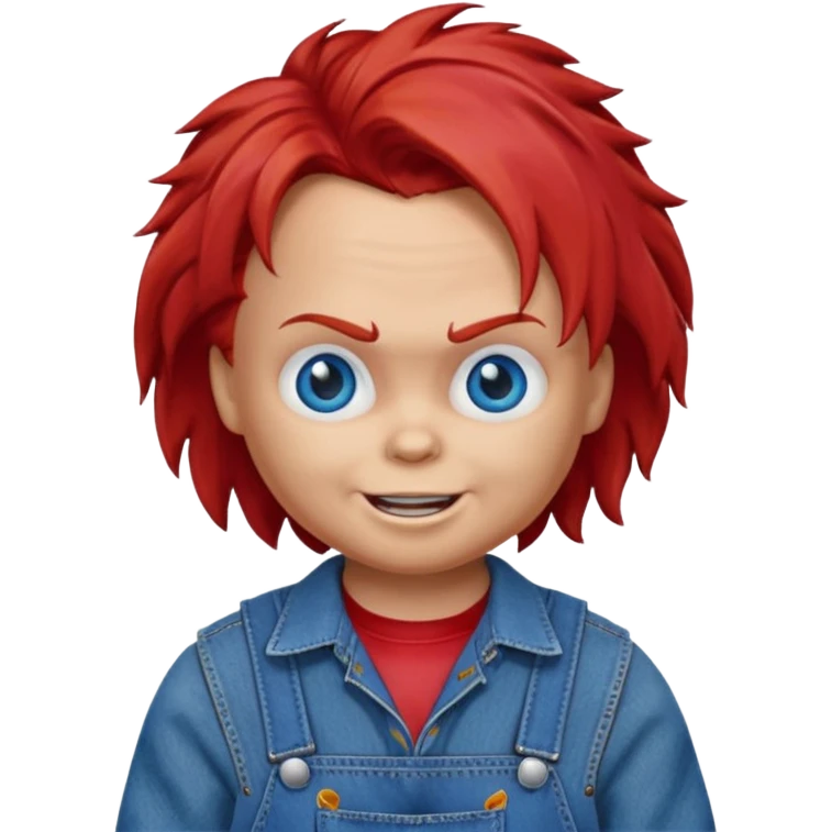 Un emojin de chuky emoji