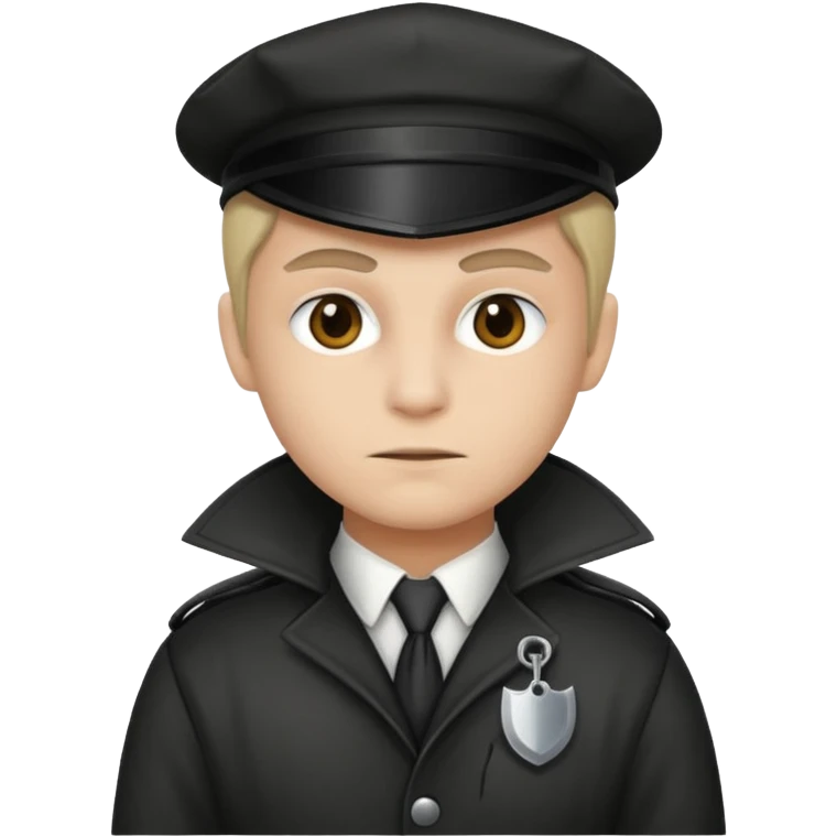 Person wearing a criminal costume emoji