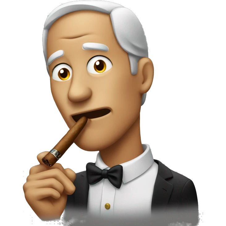 smoking cigar emoji
