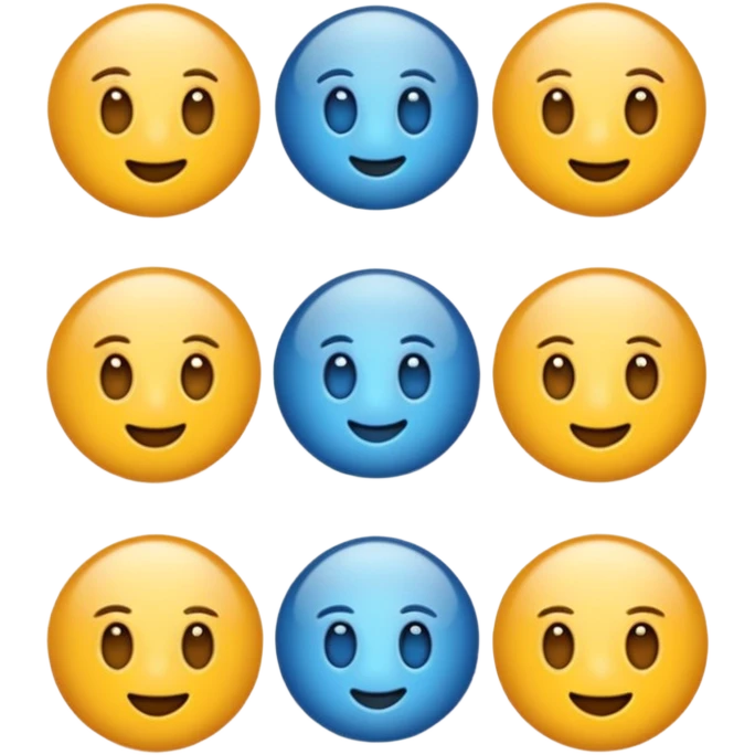 50/50 question emoji