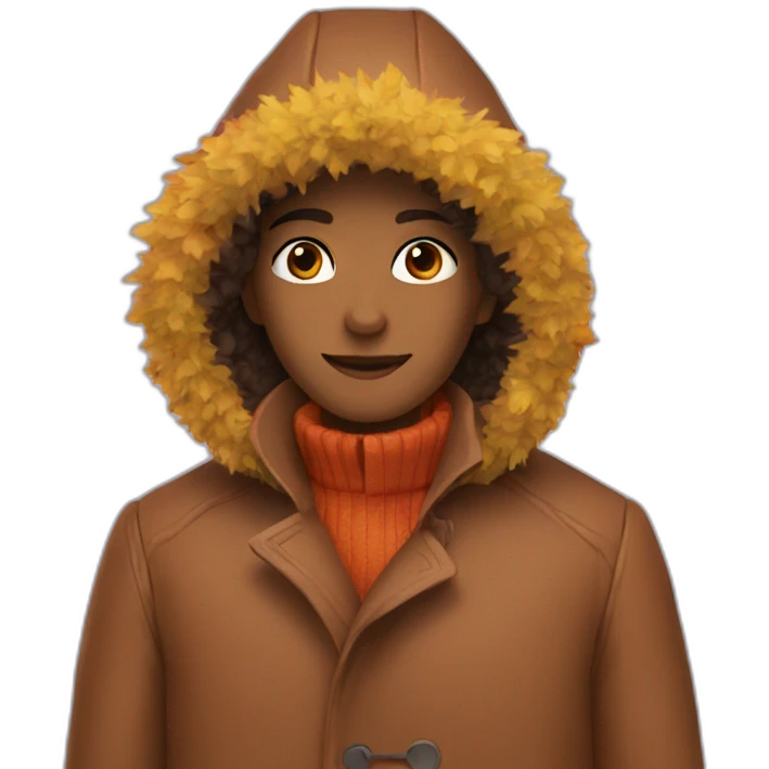 autumn coat emoji