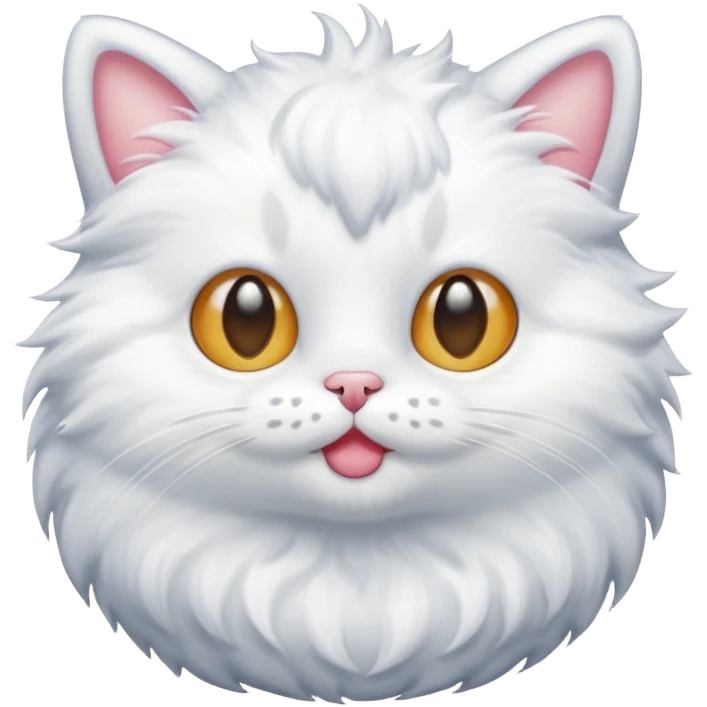 Bubble cat with a penus emoji