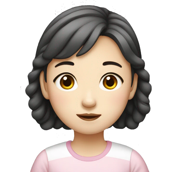 Korean girl emoji