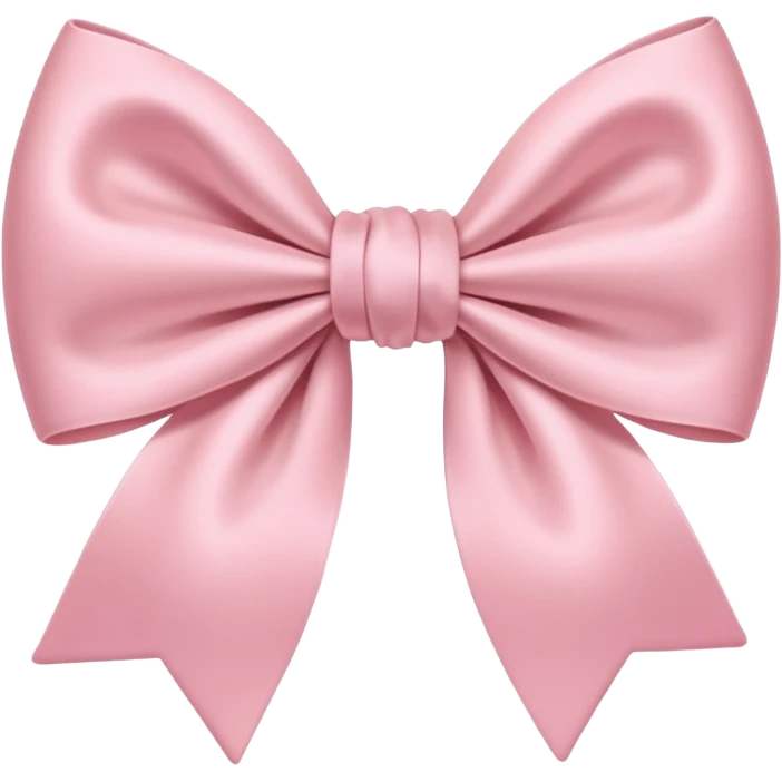 bow knot with soft curves emoji