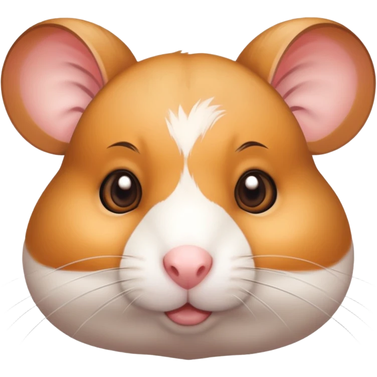 хомяк с коричневым глазами emoji
