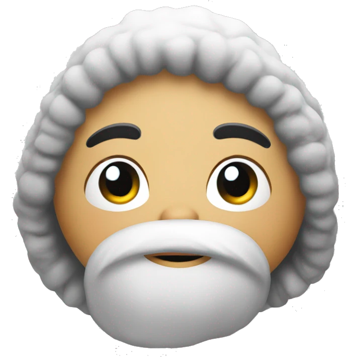 Snow cozy emoji