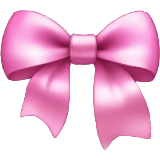 Disco ball with pink bow on it emoji