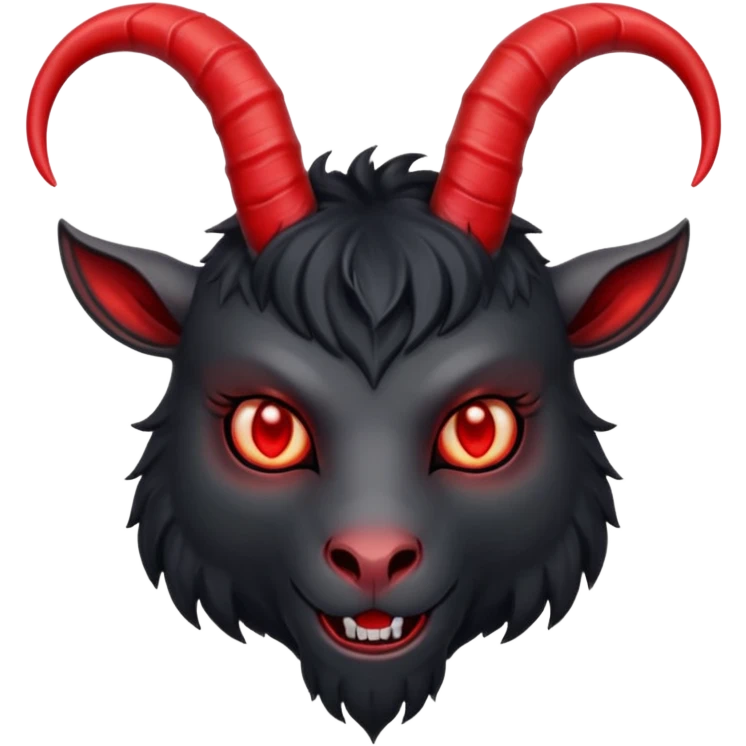 Satanic goat emoji
