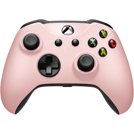 Blush Pink xbox controller emoji