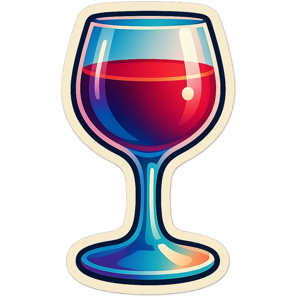 wine glass emoji